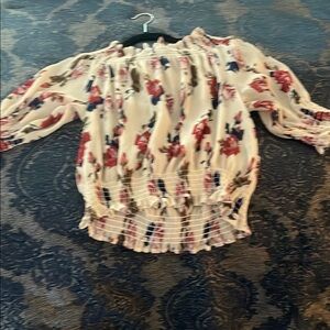 Romeo & Juliet Couture Kids Floral Blouse